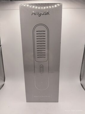 Anyask Anion Hair Straightener Cord Free Model #KD382S-Black Brand New Sealed